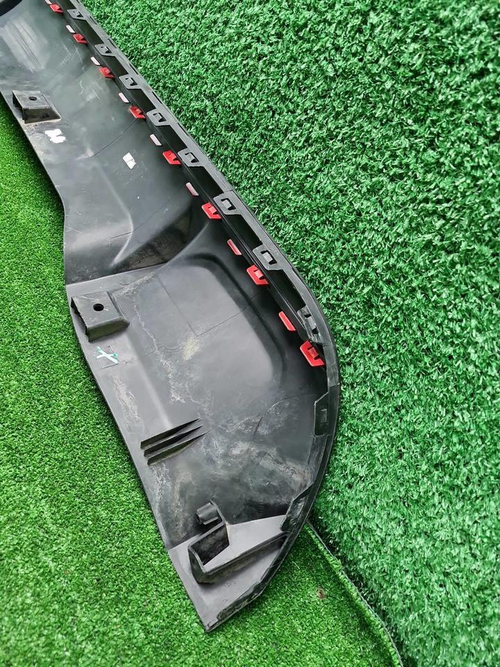 Юбка заднего бампера Kia Picanto 3 (17-21) GT-line