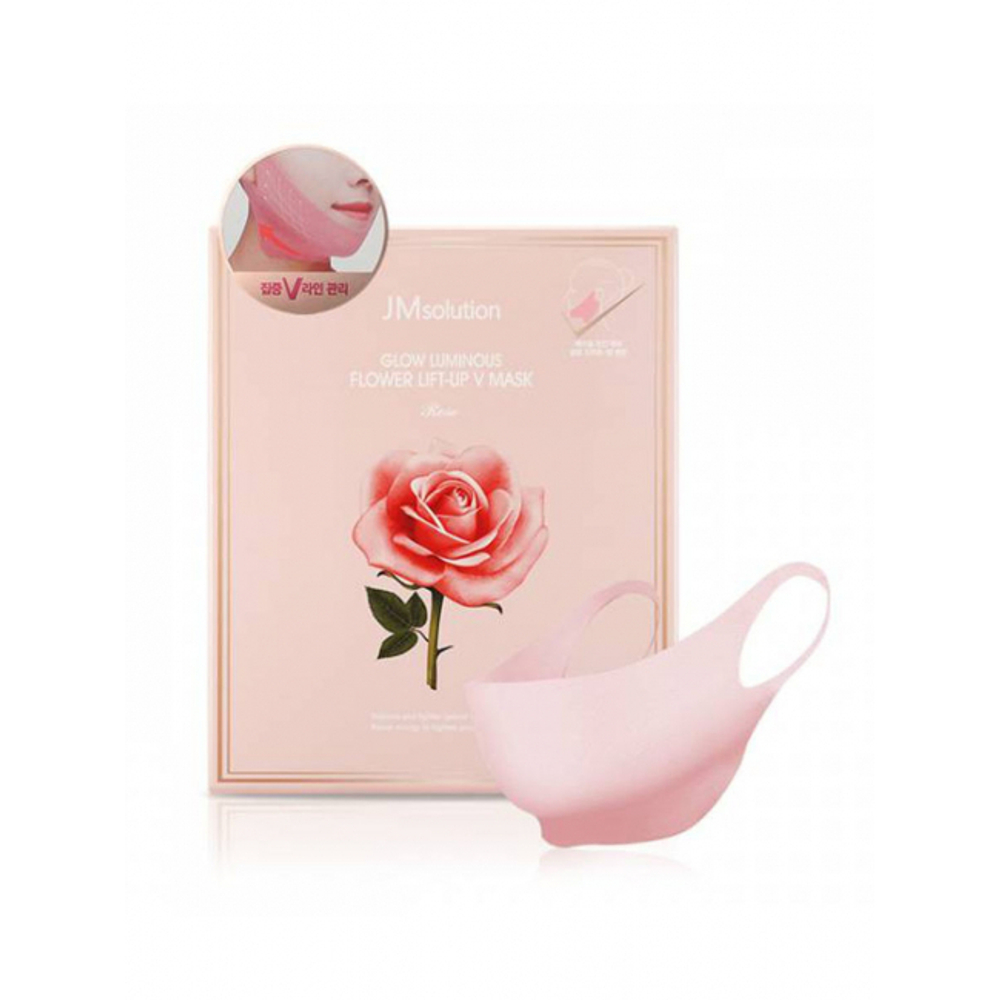 JMsolution Glow Luminous Flower Lift-Up V Mask лифтинг маска для подбородка