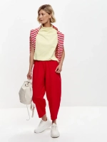 Футболка дизайнерская с цельнокроеным воротником