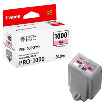 Картридж Canon PFI-1000PM (photo magenta) 80 мл