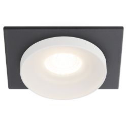 Светильник встраиваемый декоративный ЭРА DK96 BK под лампу MR16 GU5.3 черный | Декоративные встраиваемые светильники