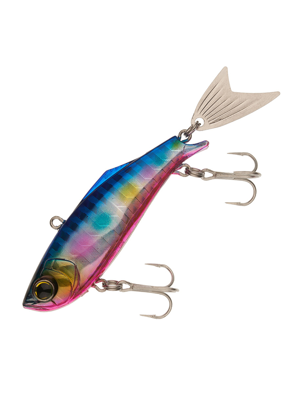 Воблер для рыбалки Duel Hardcore Fintail Vibe 55F1185-HGR, 55 мм, 10,5 г, тонущий, виб