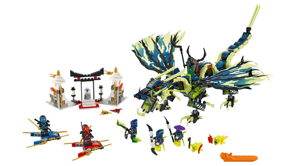 LEGO Ninjago: Атака Дракона Морро 70736 — Attack of the Morro Dragon — Лего Ниндзяго