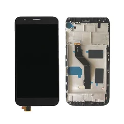 Дисплей для Huawei G7 / G8 Plus в сборе с тачскрином на рамке (Black)