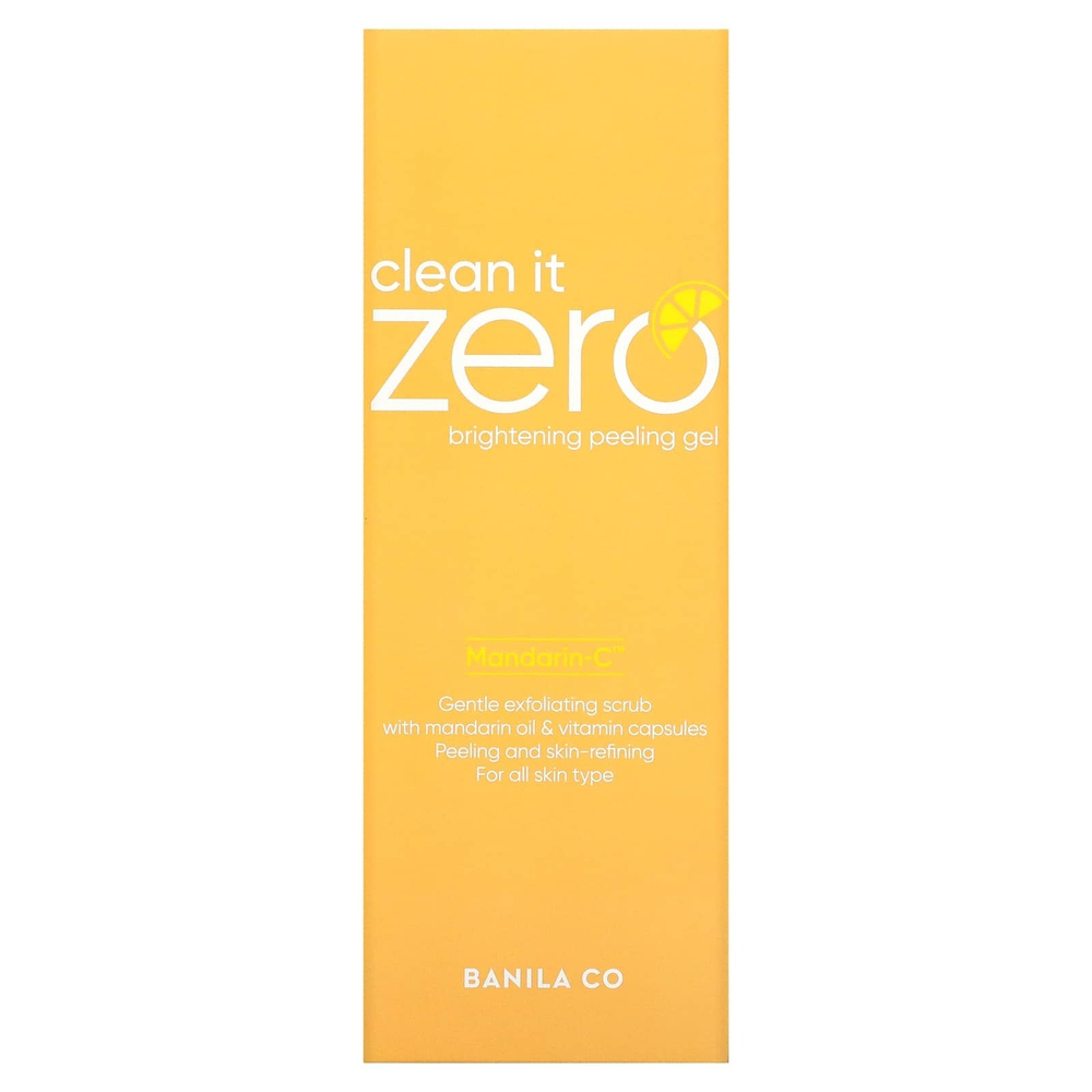 Banila Co, Clean It Zero, осветляющий гель-пилинг, для всех типов кожи, 120 мл (4,05 жидк. унц.)