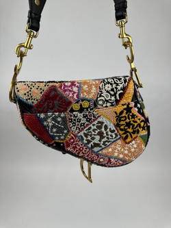 Сумка Christian Dior Canvas Saddle Bag