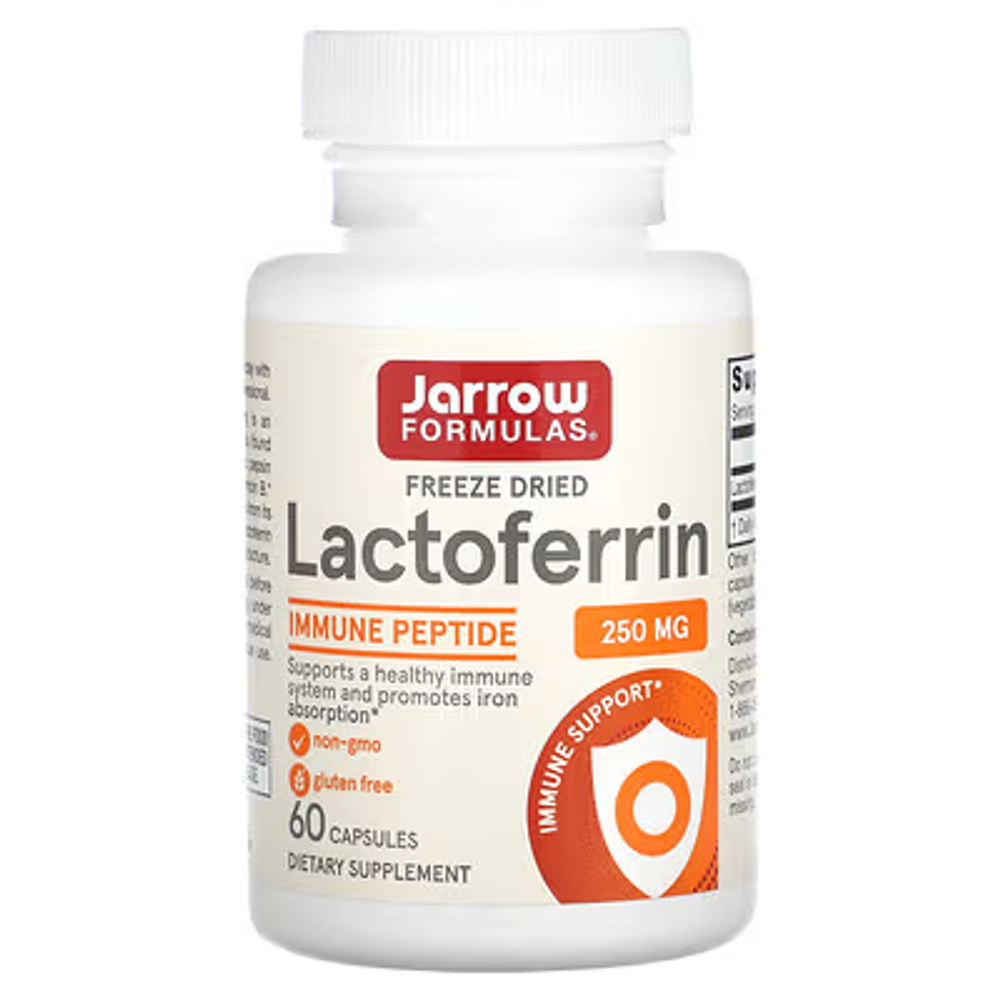 Jarrow lactoferrin 250mg 60caps.