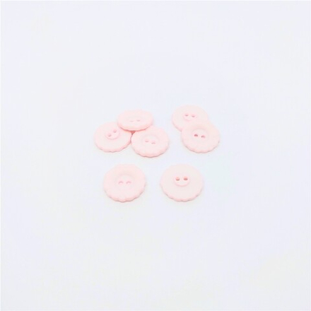 Пуговицы №730, 15мм, цв.розовый (LF K-96)