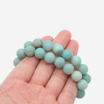Амазонит эконом натуральный, 10,4мм, шар