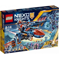 LEGO Nexo Knights: Самолёт-истребитель Сокол Клэя 70351 — Clay's Falcon Fighter Blaster — Лего Нексо найтс Рыцари