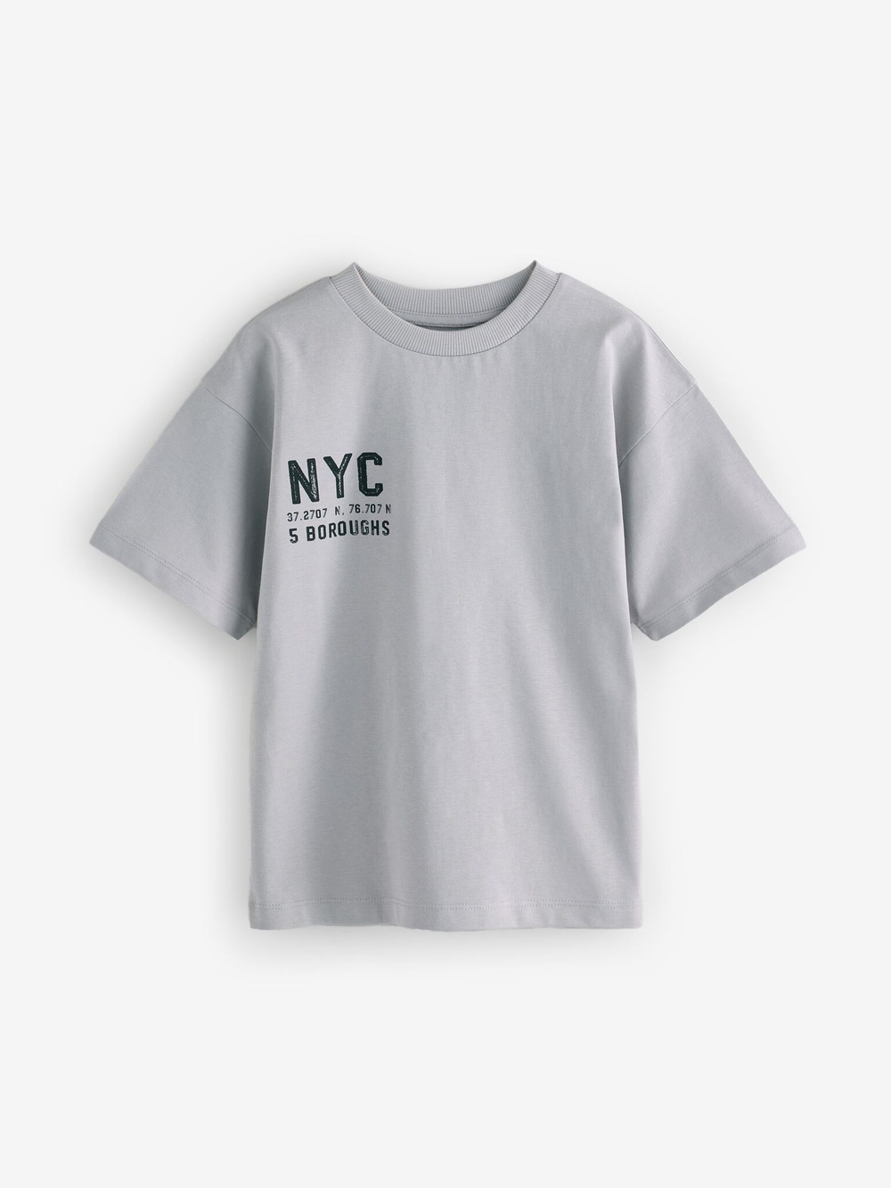 Футболка для мальчика Next E45-247, 4 шт., Серый, Синий, Оранжевый