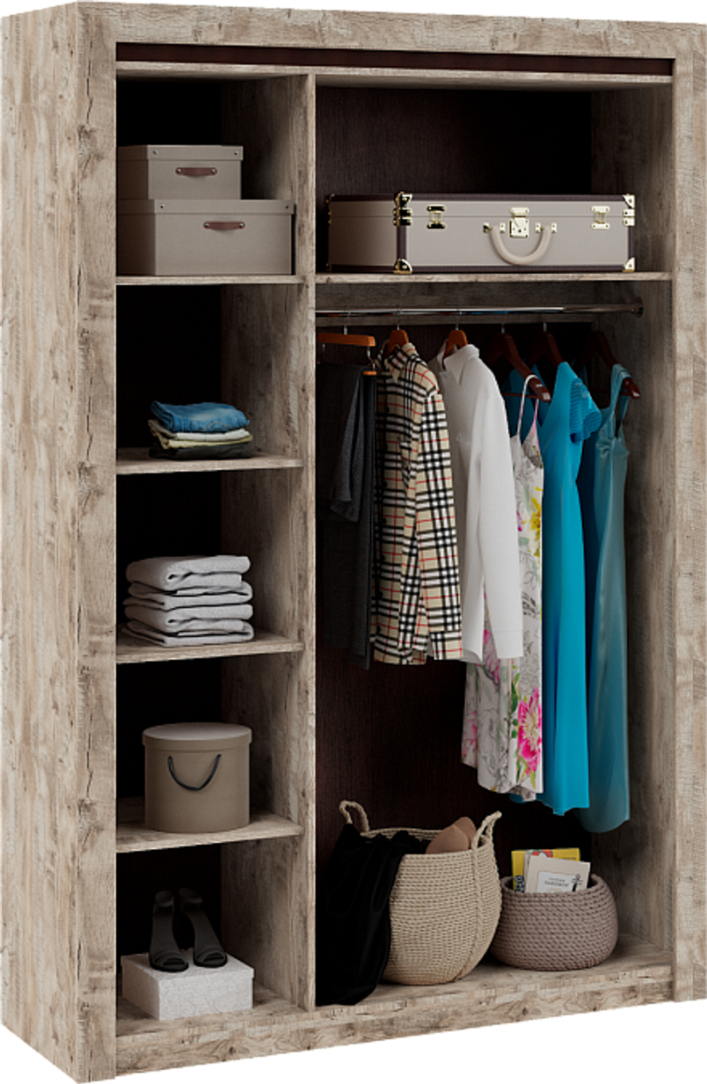 Хилтон Шкаф 3-х ств. (540)