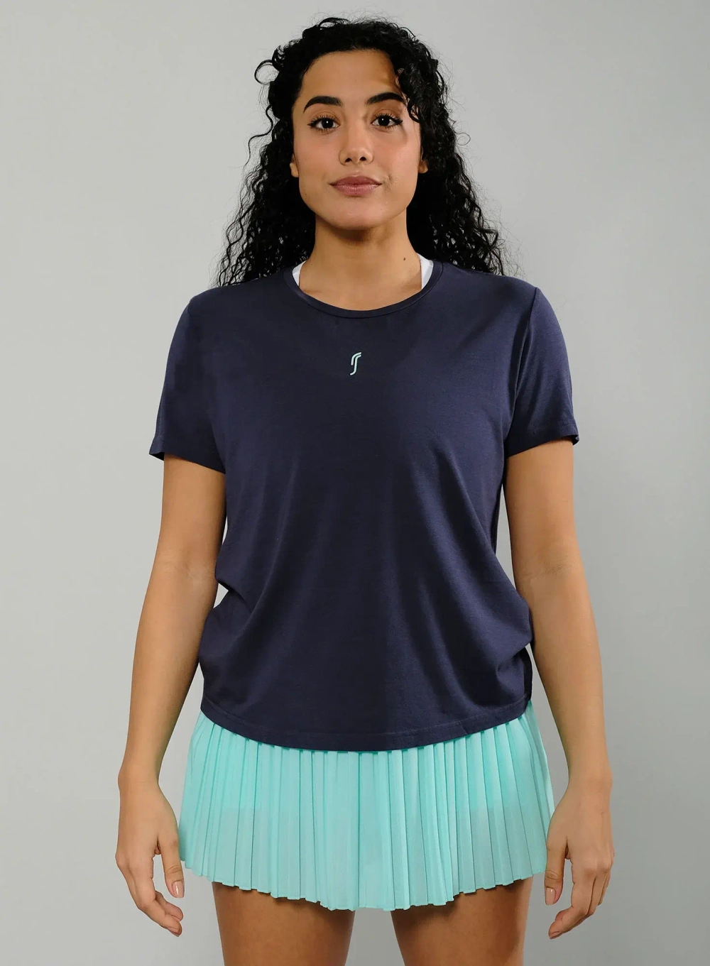 Женская футболка RS Paris Relaxed Tee (Navy/Ace Blue 242W014926/313)