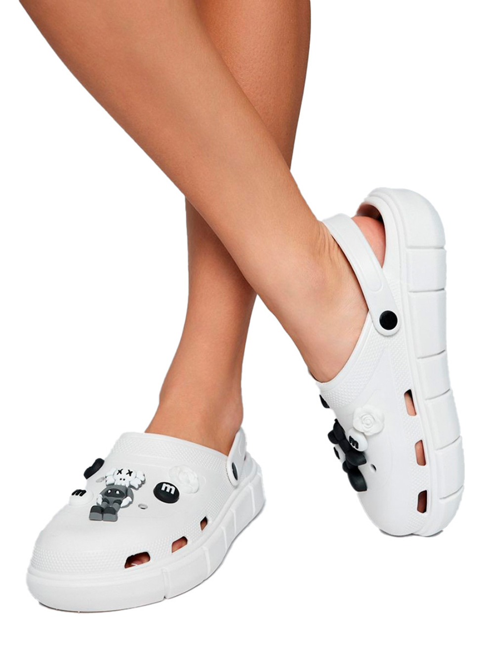 Сабо SAB CLOGSY W-52 с амортизирующей пяткой, белый, 40-41