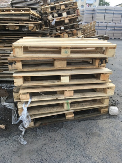 Поддон деревянный б/у (1000х1200) - 10 шт.