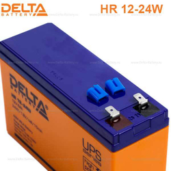 Аккумуляторная батарея Delta HR 12-24W (12V / 6Ah)