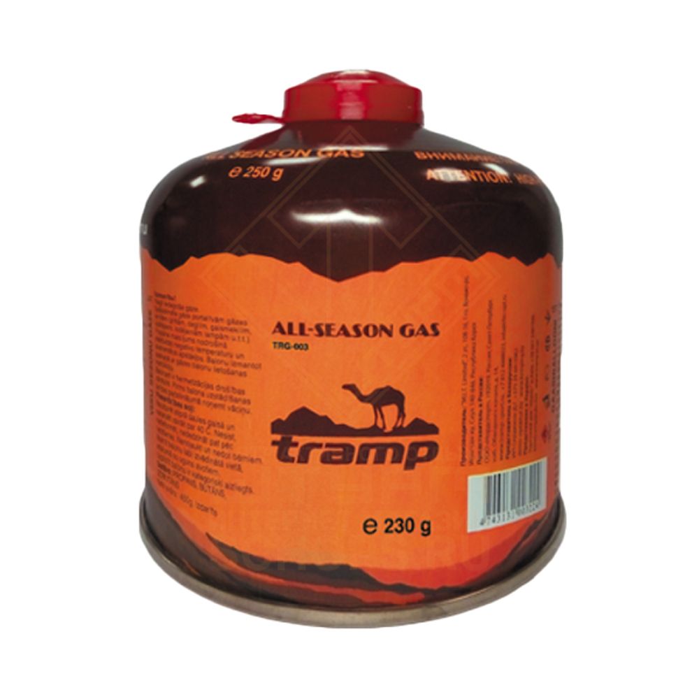 Газ для горелок и плит Tramp TRG-003 баллон 230 г резьба