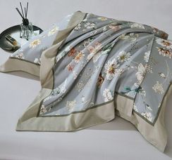 Постельное белье Asabella 2222 фланель, тенсель с хлопком