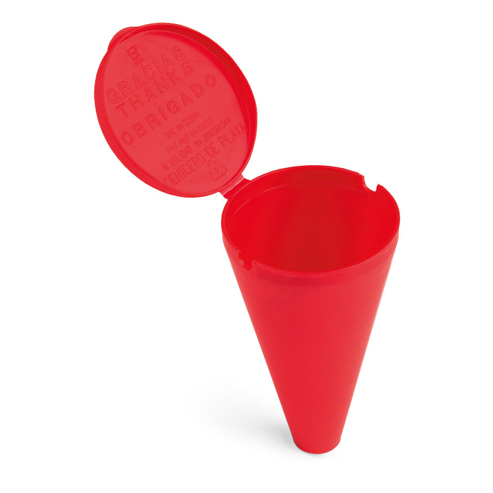 SENEGAL. Пляжная пепельница из PP