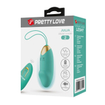 Зеленое виброяйцо Julia с пультом ДУ