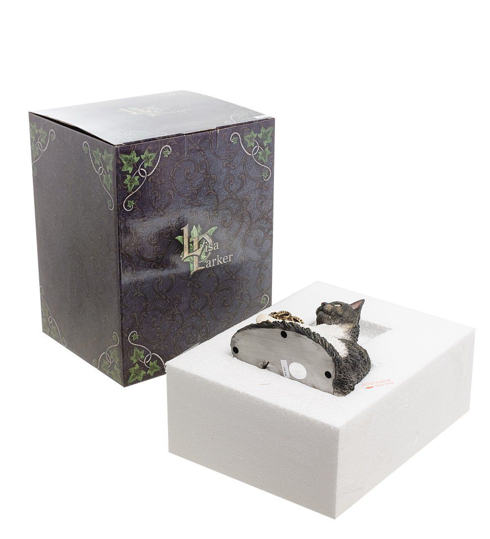 Veronese WS-842 Статуэтка «Кот с песочными часами» (Лиза Паркер)