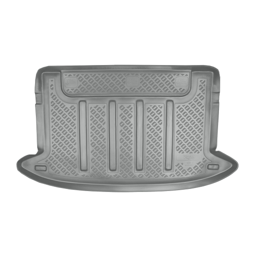 Коврик в багажник Norplast/Unidec для Kia Rio в кузове DE HB (2005-2011) Серый, полиуретан, арт.NPL-P-43-36-G
