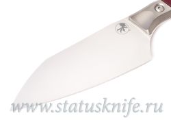 Нож Microtech Kitchen Santoku Bolster Merlot G-10 3200B-10MRфотография - 2