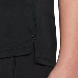 Футболка для девочки теннисная Nike Dri-Fit One SS Top GX G - black/white