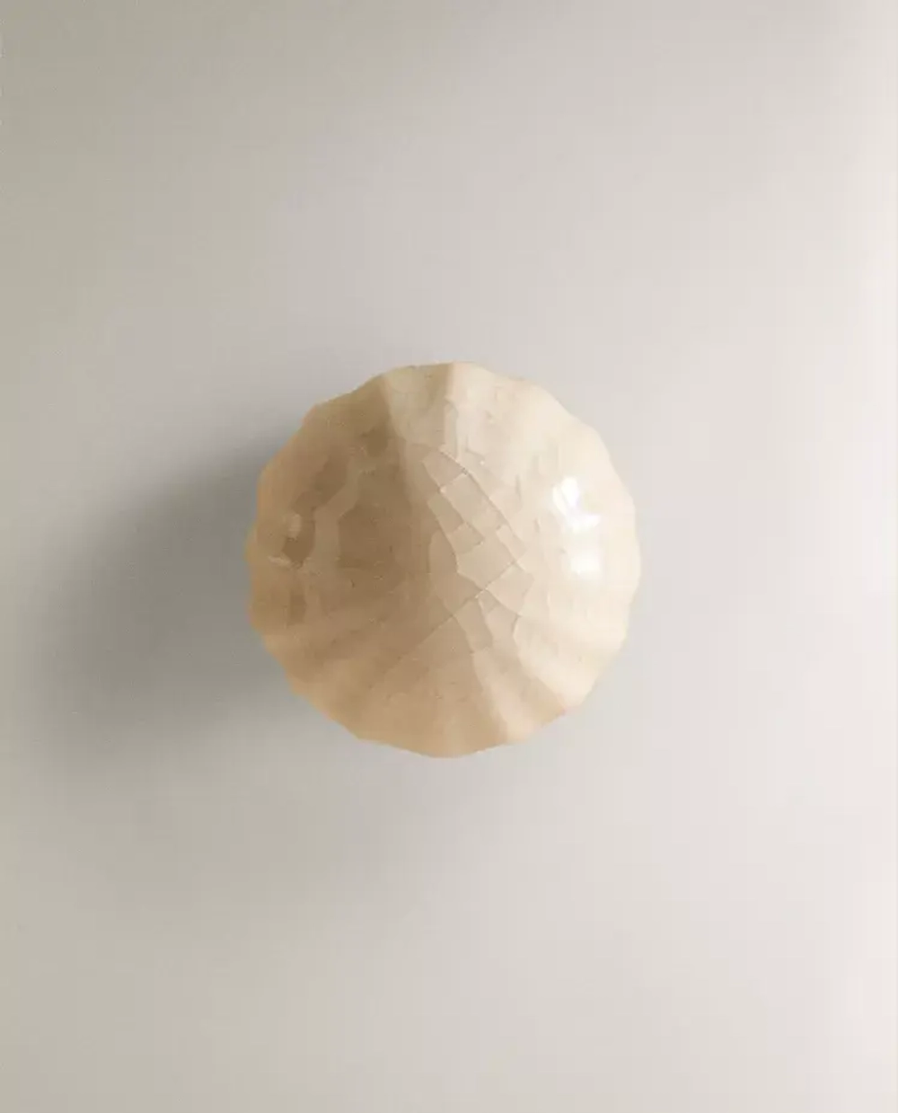 ZARA HOME МЕБЕЛЬНАЯ РУЧКА ИЗ КЕРАМИКИ С ЭФФЕКТОМ КРАКЛЕ (НАБОР ИЗ 2 ШТ.), БЕЛЫЙ