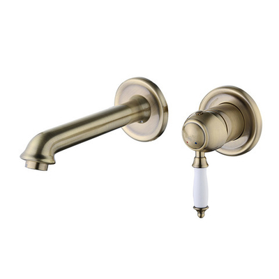 смеситель умывальник LEMARK Villa, встраиваемый, с донным клапаном Click-clack, бронза, LM4826B