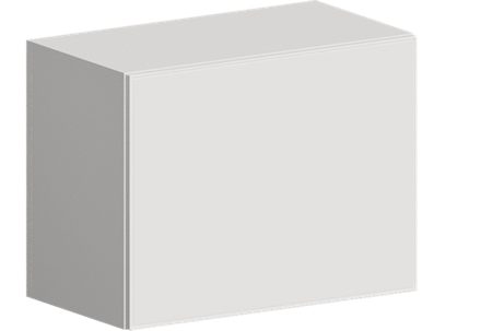 Кухня Модуль ШВГ 609 Графит / Белый Софт