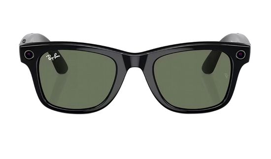 Умные очки Ray-Ban Meta Wayfarer RW4006 601/7150 Shiny Black G15 Green
