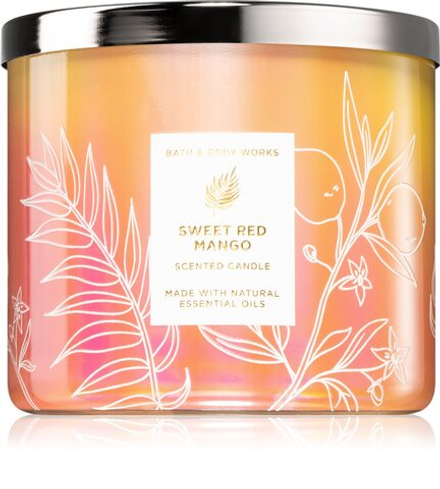 Bath & Body Works Sweet Red Mango - ароматическая свеча /   411  g  / GTIN 667556039672