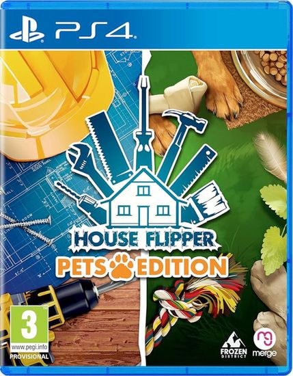 PS4 House Flipper Pets Edition (Новый, Русские субтитры, CUSA-44284)