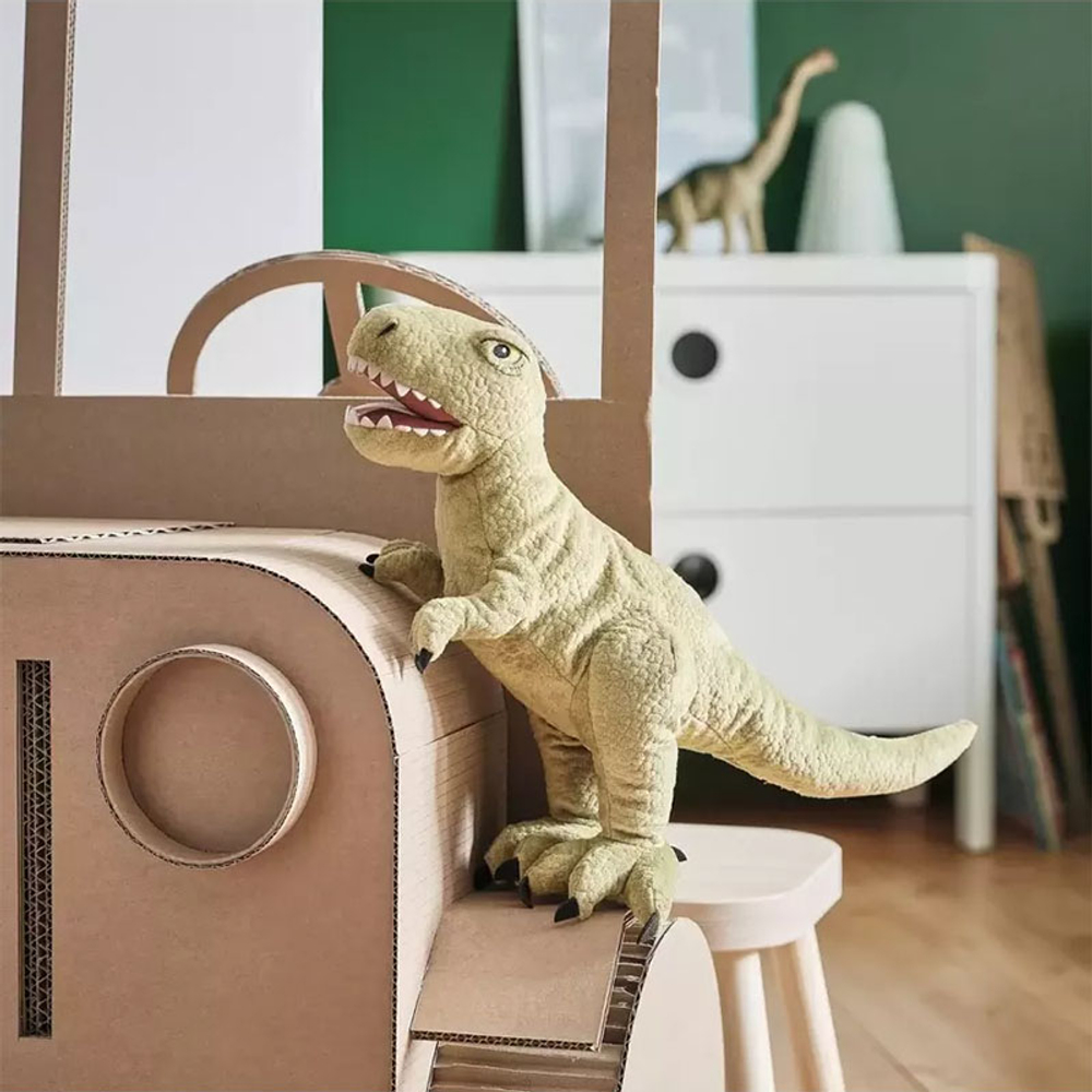 Мягкая игрушка тираннозавр Några, 66 см, полиэстер