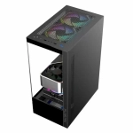 Компьютерный корпус ALSEYE Spider-B (5 fans ARGB) TG Black