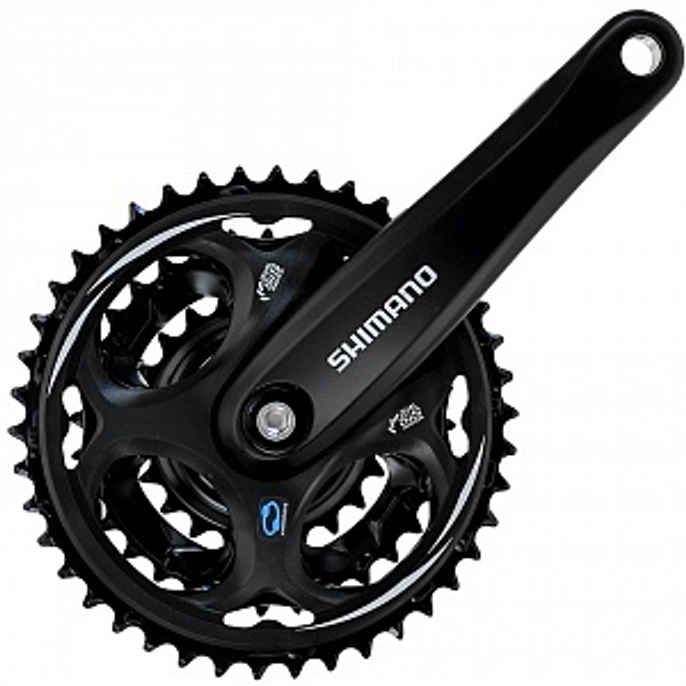 Система Shimano Altus, M311, 175мм, Кв, 42/32/22T, черн
