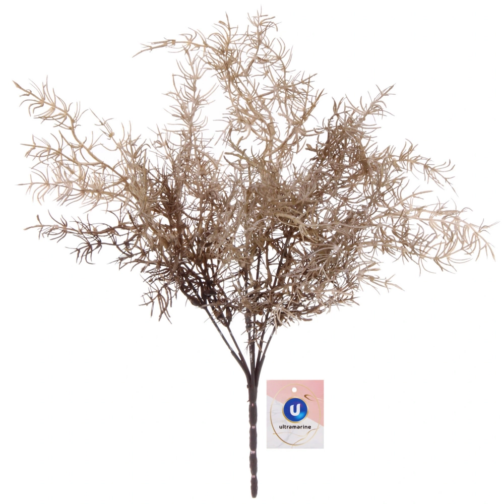 Искусственные цветы «Волшебная трава» 38см цвет коричневый
