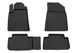 Коврики Standard, в салон CITROEN C5 2001-01/2008, 4 шт. (полиуретан, чёрные) Element.NLC.10.08.210