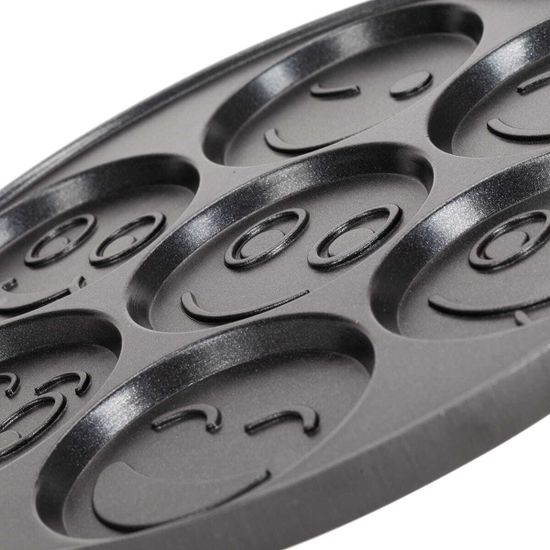 Сковорода для оладий 26 см. Kamille КМ 4211 индукция смайлики