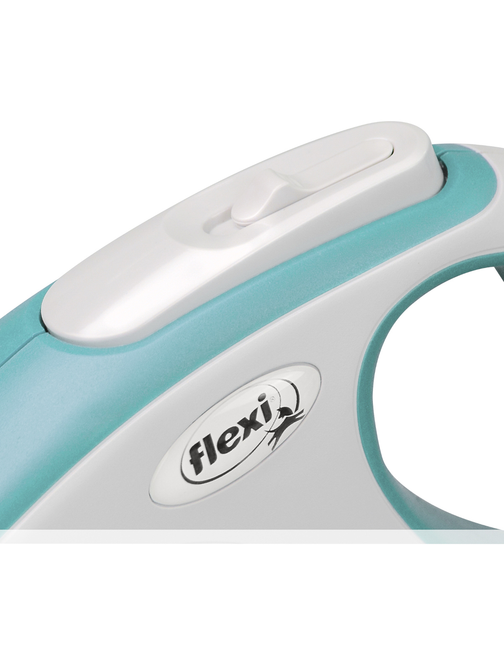 Поводок-рулетка Flexi New Comfort M. Лента 5 м. для собак до 25 кг. Светло-синий