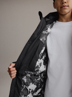 Пуховик непромокаемый для мальчика Next 414-145, Черный