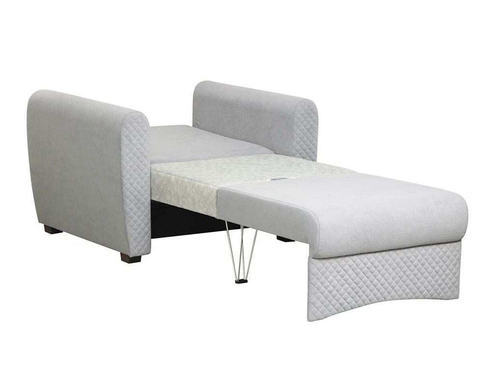 Кресло-кровать Эдвин велюр прага туман