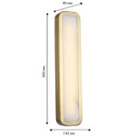 Настенный светодиодный светильник Favourite Adamaris 4727-1W