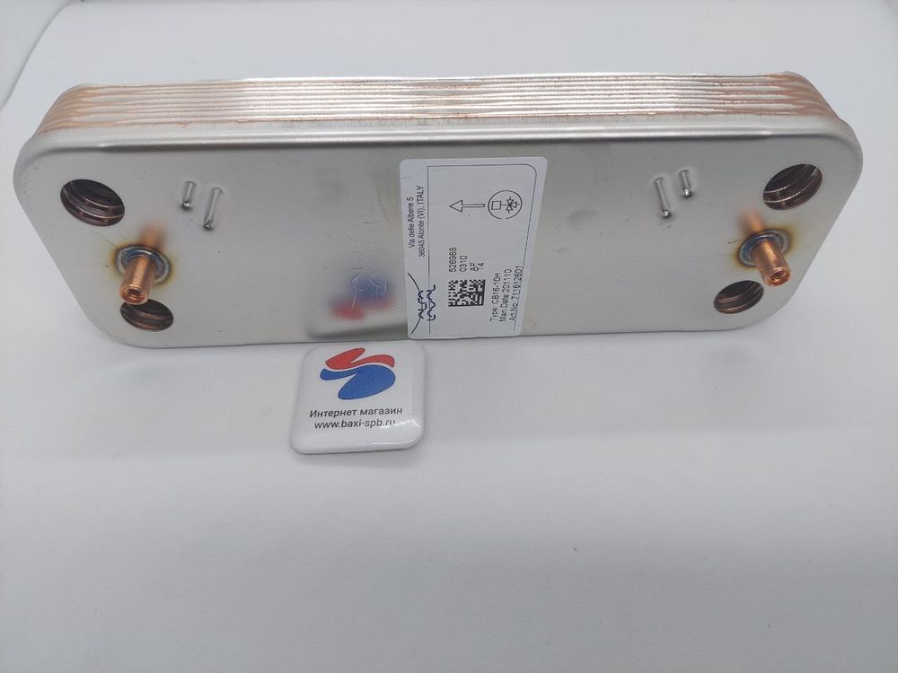 711612600 Теплообменник Baxi ГВС купить спб