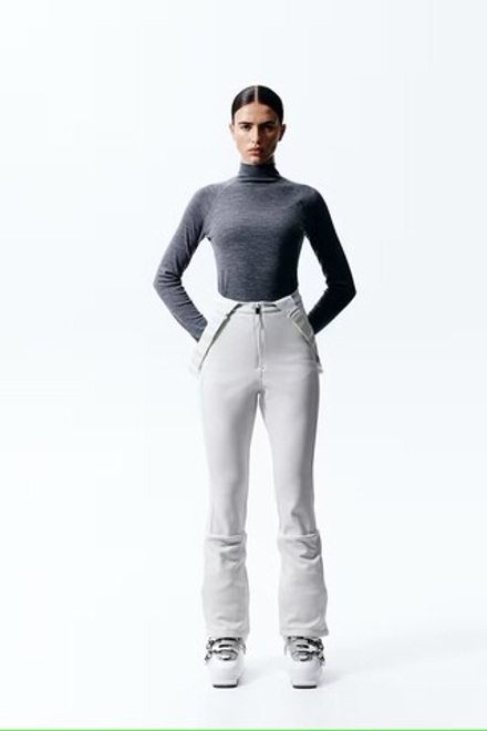 H&M Шерстяной лыжный топ, темно-серый