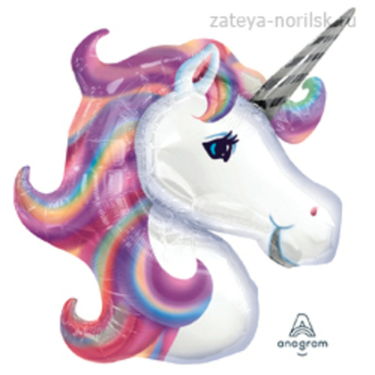 Единорог Фиолетовый голова