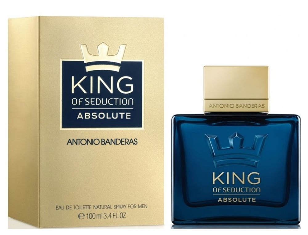 Antonio Banderas King Of Seduction Absolute Туалетная вода муж, 100 мл