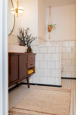 Двусторонний стираемый ковер Lorena Canals Twin Toffee XS (80 x 140 см)