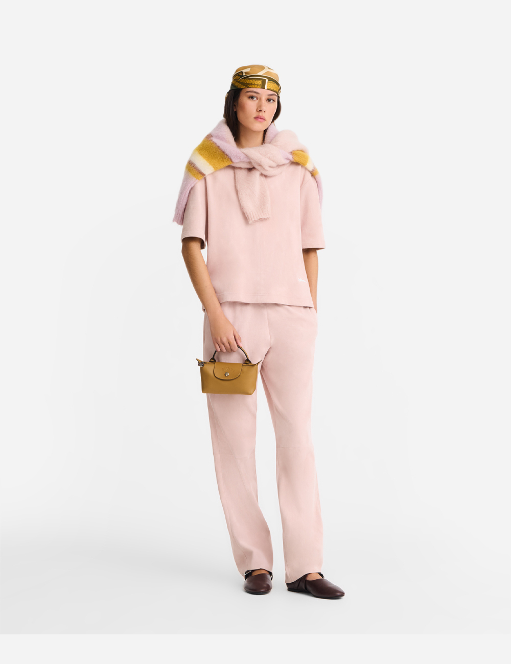 Longchamp Le Pliage Xtra XS Pouch Leather "Tobacco"